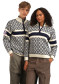 náhľad Pánsky sveter Dale of Norway Cortina 2026 Masc. Sweater Navy Offwhite