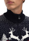 náhľad Pánsky sveter Dale of Norway Dale Christmas Mask Sweater Navy Offwhite Redrose