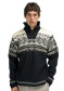 náhľad Pánsky sveter Dale of Norway Vail WP Maska Sweater Black Sandstone
