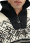 náhľad Pánsky sveter Dale of Norway Vail WP Maska Sweater Black Sandstone