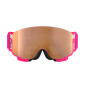 náhľad Detské lyžiarske okuliare POC POCito Nexal Fluorescent Pink/Partly Sunny Light Orange