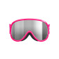 náhľad Detské lyžiarske okuliare POC POCito Retina Fluorescent Pink/Partly Sunny Silver