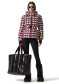 náhľad Dámska páperová bunda - Perfect Moment Candice Ski Parka Houndstooth