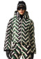náhľad Dámska bunda - Perfect Moment Polar Flare Ski Jacket Iii Waffle Print - Green