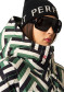 náhľad Dámska bunda - Perfect Moment Polar Flare Ski Jacket Iii Waffle Print - Green