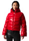 náhľad Dámska páperová bunda - Perfect Moment Polar Flare Ski Jacket Iii Red