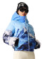 náhľad Dámska páperová bunda - Perfect Moment Polar Flare Ski Jacket Iii Ski Lift Blue