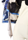 náhľad Dámska páperová bunda - Perfect Moment Polar Flare Ski Jacket Iii Ski Lift Blue
