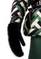 náhľad Dámske rukavice Perfect Moment Faux Fur Mitten Black
