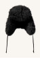 náhľad Dámska baranica Perfect Moment Faux Fur Trapper Hat (F) Black