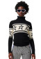 náhľad Dámsky sveter Perfect Moment Chopper Sweater Black