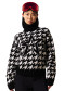 náhľad Dámsky sveter Perfect Moment Chunky Houndstooth Sweater Black/White