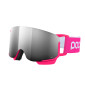 náhľad Detské lyžiarske okuliare POC POCito Nexal Fluorescent Pink/Partly Sunny Silver