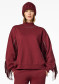 náhľad Dámsky sveter Goldbergh Frenzy crew neck sweater vino rosso