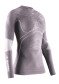 náhľad Dámske tričko X-Bionic® Energy Accumulator 4.0 Shirt Lg Sl Wmn Dusty Lavender/Arctic White