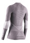 náhľad Dámske tričko X-Bionic® Energy Accumulator 4.0 Shirt Lg Sl Wmn Dusty Lavender/Arctic White