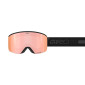 náhľad Lyžiarske okuliare GIRO Ella Black Rails-Vivid Rose Gold/Vivid Infrared (2sklá)