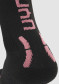 náhľad Ponožky UYN W Ski One Pure Snow Socks Black/Pink B093