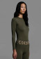 náhľad Dámske tričko Cordova Base Layer Top Khaki