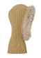 náhľad Kapucňa s kožuchom Goldbergh Naomi Hooded Scarf Faux Border Caramello
