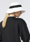náhľad Dámsky klobúk Goldbergh Chapeau Bucket Hat White