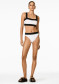náhľad Dámske plavky Goldbergh Oceane Bikini Bottom White/Black
