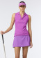 náhľad Goldbergh Caroline Sleeveless Polo Top Viola