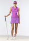 náhľad Goldbergh Caroline Sleeveless Polo Top Viola