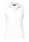 náhľad Goldbergh Caroline Sleeveless Polo Top White