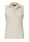 náhľad Dámsky top Goldbergh Caroline Sleeveless Polo Top Champagne
