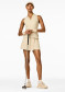 náhľad Dámsky top Goldbergh Caroline Sleeveless Polo Top Champagne