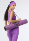 náhľad Podložka na jogu Goldbergh Vinyasa Yoga Mat Viola