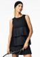náhľad Dámske tričko Goldbergh Novella Short Sleeve Top Black