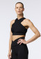 náhľad Dámska podprsenka Goldbergh Drape Bra Black