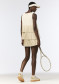 náhľad Dámsky top Goldbergh Bellavita Sleeveless Top Champagne