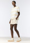 náhľad Dámske tričko Goldbergh Lido Short Sleeve Top Champagne/White