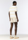 náhľad Dámske tričko Goldbergh Lido Short Sleeve Top Champagne/White