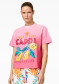 náhľad Dámske tričko Goldbergh Loredana Short Sleeve Top Italian Rose