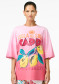 náhľad Dámske tričko Goldbergh Loredana Short Sleeve Top Italian Rose