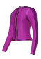náhľad Goldbergh Splash Long Sleeve Zip Rashguard Viola