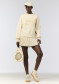 náhľad Dámska mikina Goldbergh Brunie Sweater Champagne