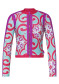 náhľad Dámsky top Goldbergh Rafaella Long Sleeve Zip Rashguard Turchese