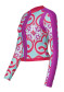 náhľad Dámsky top Goldbergh Rafaella Long Sleeve Zip Rashguard Turchese