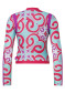náhľad Dámsky top Goldbergh Rafaella Long Sleeve Zip Rashguard Turchese