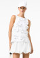 náhľad Dámsky top Goldbergh Lusha Sleeveless Top White