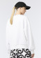 náhľad Dámska mikina Goldbergh Fico Sweater White