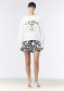 náhľad Dámska mikina Goldbergh Fico Sweater White