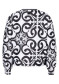 náhľad Dámska mikina Goldbergh Caprielle Sweater Black/White