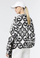 náhľad Dámska mikina Goldbergh Caprielle Sweater Black/White