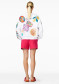 náhľad Dámska mikina Goldbergh Seraphina Sweater White
